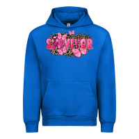 Cobalt Survivor Breast Cancer Urban Hoodie - FaDigitalArtStudio