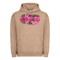 Pigment Burro Survivor Breast Cancer Urban Hoodie - FaDigitalArtStudio