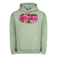 Pigment Oil Green Survivor Breast Cancer Urban Hoodie - FaDigitalArtStudio