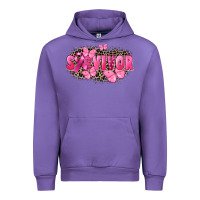 Tulip Survivor Breast Cancer Urban Hoodie - FaDigitalArtStudio