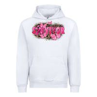 White Survivor Breast Cancer Urban Hoodie - FaDigitalArtStudio
