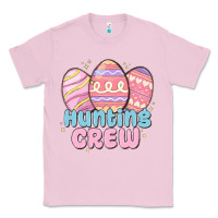 Bubblegum Pink hunting crew Classic Tee - MaliasSmallBusiness