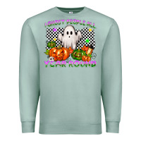 Seafoam I ghost people all year round Premium Sweatshirt - NancyCooperArtShop