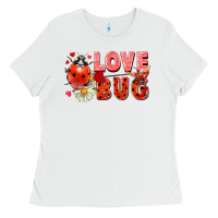 White love bug Ladies Tee - FaDigitalArtStudio