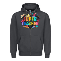 Smoke super teacher Zipper Hoodie - Artiststas