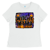 White witchy mama Ladies Tee - JahusDesignShop