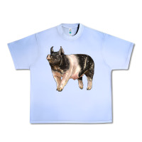 Grape Ice hampshire pig Urban Heavy Tee - LillyAllenDesigns