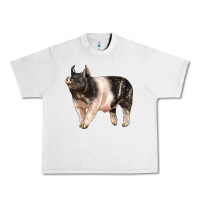 Lunar Rock hampshire pig Urban Heavy Tee - LillyAllenDesigns