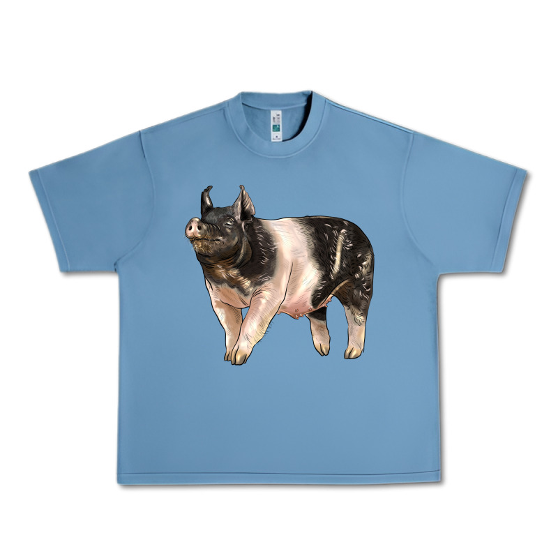 Hampshire Pig Urban Heavy Tee by LillyAllenDesigns | Teevron