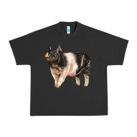 Pigment Black hampshire pig Urban Heavy Tee - LillyAllenDesigns