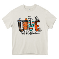 For The Love Of Halloween Heavy Core Tee | Teevron