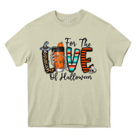 Mossy for the love of halloween Heavy Core Tee - CowhideDigitalArt