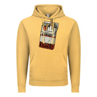 Vintage Mustard cowboy killers cigarette package Vintage Hoodie - NancyCooperArtShop