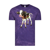 Cloud Purple Holstein Calf Vintage Tee - LillyAllenDesigns