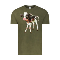 Vintage Olive Holstein Calf Vintage Tee - LillyAllenDesigns