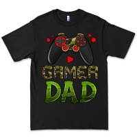 Black gamer dad Premium Tee - HRA Design Shop