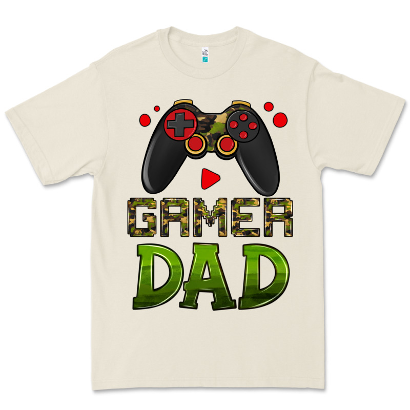 Gamer Dad Premium Tee by HRA Design Shop | Teevron