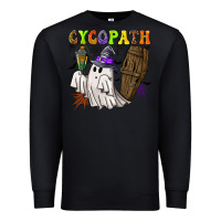 Black Cycopath Premium Sweatshirt - NancyCooperArtShop
