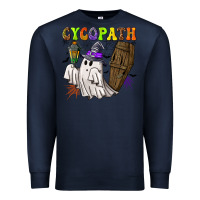 Navy Cycopath Premium Sweatshirt - NancyCooperArtShop