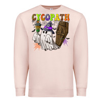 Pale Pink Cycopath Premium Sweatshirt - NancyCooperArtShop