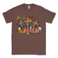 Chestnut he is risen Classic Tee - MaliasSmallBusiness