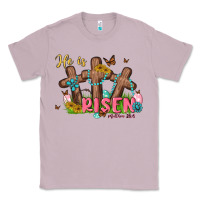 Lilac he is risen Classic Tee - MaliasSmallBusiness