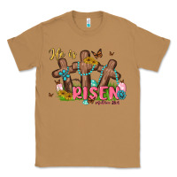 Toasted Coconut he is risen Classic Tee - MaliasSmallBusiness
