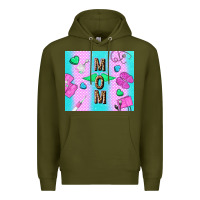 Army Green nurse mom mother’s day Premium Hoodie - TumblerDesignByShophia