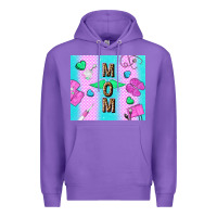 Purple nurse mom mother’s day Premium Hoodie - TumblerDesignByShophia