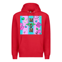 Red nurse mom mother’s day Premium Hoodie - TumblerDesignByShophia