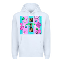 White nurse mom mother’s day Premium Hoodie - TumblerDesignByShophia