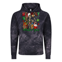 Cloud Black ho ho holy shit what a year christmas skeleton Vintage Hoodie - Jasminsmagicworld