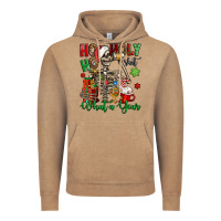 Ho Ho Holy Shit What A Year Christmas Skeleton Vintage Hoodie | Teevron