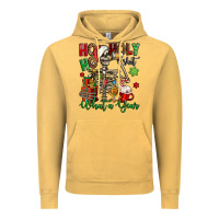 Vintage Mustard ho ho holy shit what a year christmas skeleton Vintage Hoodie - Jasminsmagicworld