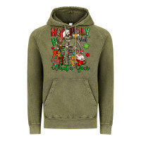 Vintage Olive ho ho holy shit what a year christmas skeleton Vintage Hoodie - Jasminsmagicworld