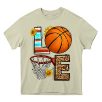 Mossy western basketball love Heavy Core Tee - HRA Design Shop
