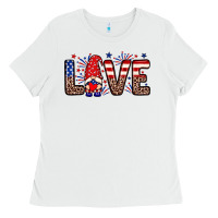 White Love gnome Ladies Tee - Neo Western