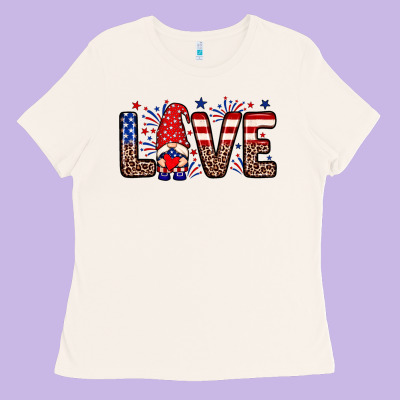 Love Gnome Ladies Tee Designed By Neo Western