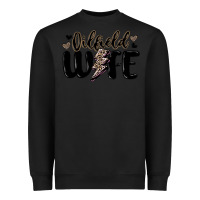 Black oilfield wife Heavyweight Sweatshirt - MaliasSmallBusiness