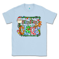 Dusty Blue grangaran claus Classic Tee - CowhideDigitalArt