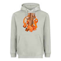 Moon Dust Kidney Cancer diva orange ribbon Heavyweight Hoodie - NancyCooperArtShop