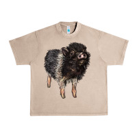 French Oak Baby Hampshire Pig Urban Heavy Tee - LillyAllenDesigns