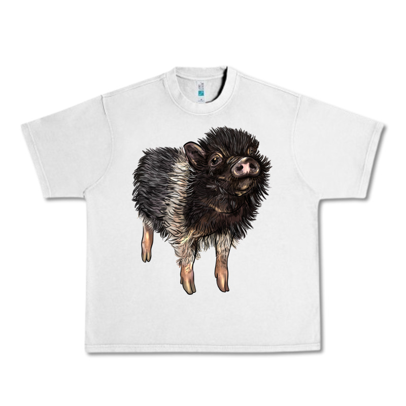 Baby Hampshire Pig Urban Heavy Tee by LillyAllenDesigns | Teevron