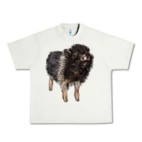 Pistachio Baby Hampshire Pig Urban Heavy Tee - LillyAllenDesigns