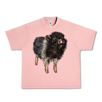 Salmon Baby Hampshire Pig Urban Heavy Tee - LillyAllenDesigns