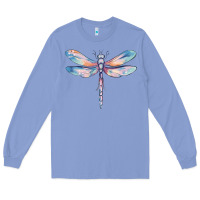 Colony Blue dragonfly Long Sleeve Tee - MaliasSmallBusiness