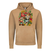 Vintage Camel western gnome truck cactus sunflower Vintage Hoodie - BarkalooDesign
