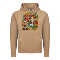 Vintage Coffee western gnome truck cactus sunflower Vintage Hoodie - BarkalooDesign