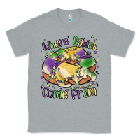 Heather Grey where babies come from Classic Tee - MaliasSmallBusiness