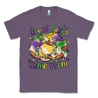 Lavender where babies come from Classic Tee - MaliasSmallBusiness